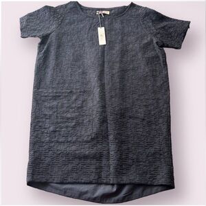 NWT: Humanoid Blue Laken Tunic XS Oversized Cotton